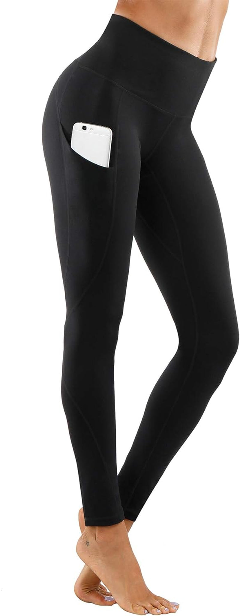 High Waist Non-See Through Yoga Pants - Tummy Control Leggings with Pockets for Ultimate Comfort and Flexibility